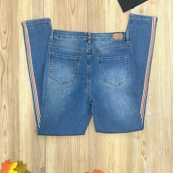 Denim Couture Skinny Jeans- Light Blue - Picture 2 of 9